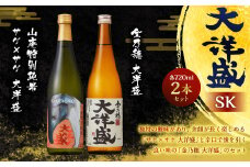 大洋盛 セット SK（720ml 飲み比べ 2本セット）1009003 大洋酒造 サケ×サケ大洋盛 金乃穂大洋盛 日本酒 お酒 酒