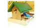 【野鳥用餌台（バードフィーダー）】緑屋根がかわいい♪ バードフィーダー デラックス（完成品）