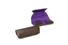 【こだわりの革アイテム】メガネケース（チョコ）［セミラージーサイズ］1087027