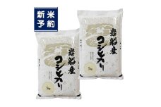 【新米受付・令和7年産米】新潟県村上市　岩船産コシヒカリ10kg（5kg×2袋）　1102002N