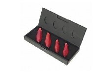 木の葉の箸置き ニコニコセット(4個入) ※かき FC020002