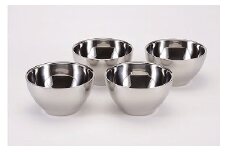 メタル丼 ミーニ ミラー磨き仕様4点セット FC050003