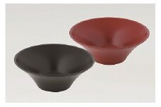 メタル丼 フラワー(赤・黒)セット FC030007