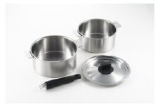 創燕 ハンドル着脱式鍋2点セット(18cm & 20cm) FC025049
