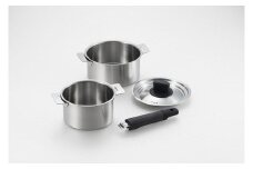 創燕 ハンドル着脱式鍋2点セット(14cm & 16cm) FC020056