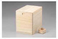MOKUMARU 桐製米びつ 10kg (一合枡付) FC040031
