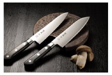 智義作 コバルト合金鋼割込 口金付 三徳包丁・牛刀セット FC040011