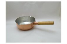 銅製手打ち鎚目雪平鍋18cm FC050051