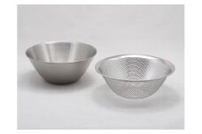柳宗理デザイン ボウル19cm & パンチングストレーナー19cm 2点セット FC010326
