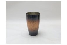 純銅赤銅仕上げ鎚目S型タンブラー(中) FC020127