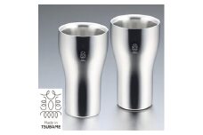 【Made in Tsubame】18-8ステンレス製 W構造タンブラー300ml 2個セット FCSF028001