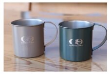Outdoor scene 18-8ステンレス シングルマグ ペア 300ml モスグリーン & カーキ FC009077
