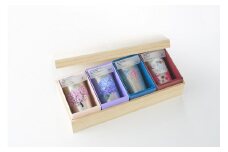 まどろむ酒器 4種セット(桜、紫陽花、花火、紅葉) FC100004
