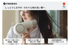 ツインバード ケアドライヤー (TB-G008JPW ホワイト) ドライヤー 日本製 美容家電 家電