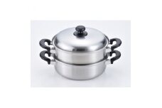 EM-017 燕三 ステンレス二段蒸し器24cm FCSF020020