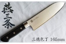 燕三条 三徳包丁 刃渡り165mm モリブデンバナジウム鋼 FC011067