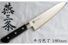 燕三条 牛刀包丁 刃渡り180mm モリブデンバナジウム鋼 FC011068