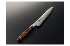 一刃鍛 VG-10 ダマスカス「烏揚羽」 ユーティリティナイフ140mm (ペティナイフ) メイドインツバメ認証 燕三条製高級ダマスカス包丁 FCCS040018