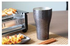 鎚起銅器職人とのコラボタンブラー「WABISABI」～和・美・咲味～【咲味】(ブラック) FCCS060006