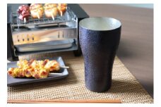 鎚起銅器職人とのコラボタンブラー「WABISABI」～和・美・咲味～【咲味】(ブルー) FCCS060008