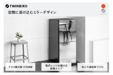 ツインバード 2ドア冷凍冷蔵庫 (HR-GJ12B)【 冷凍庫 冷蔵庫 】