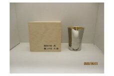 タンブラー300ml (2重構造) 内面24金メッキ仕上げ1個(桐箱入り) FC014016