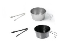【TOKYO CRAFTS】シェラカップ深型とミニトングセット【 東京クラフト キャンプ用品 キャンプ道具 キャンプ アウトドア 】 FC024016