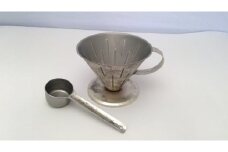 コーヒードリッパー & メジャーカップ ANTIQUE SILVER FC088004