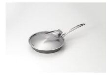 MB-2580 涅(くろつち) IH対応窒化鉄フライパン蓋付24cm FC028011