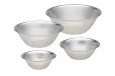 柳宗理デザイン パンチングストレーナー4点セット (16・19・23・27cm) FC022011