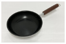 熱伝導のよい二層鋼内面フッ素樹脂加工・フライパン20cm FC012108