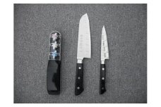 越後玉三郎作 包丁2点(万能包丁16cm･ペティナイフ12cm) & M151シャープナーセット FC035031