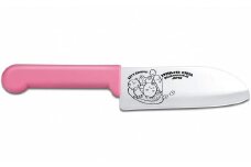 燕三条 子供用 包丁 刃渡り115mm ピンク ハイカーボンステンレススチール FC010311