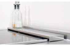 [キープロダクション]ステンレス伸縮式コンロ奥ラック 超Lowタイプ【 キッチン用品 燕三条製 】 FC011049