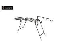 [ベルモント] アイアン焚火スタンドフルセット (収納ケース付)【 キャンプ用品 アウトドア用品 焚き火 】 FC043006
