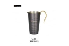 [ベルモント] 銅製チロリ【 酒燗器 熱燗器 ちろり 銅 直火不可 湯煎使用 キャンプ用品 アウトドア用品 】 FC015354