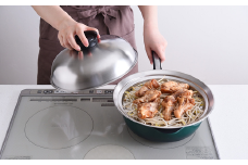 のせるだけで簡単蒸し器24～26cm FC011043