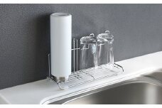 ステンレス水切りボトルスタンド スリム【 キッチン用品 燕三条製 [Leye] 】 FC010285