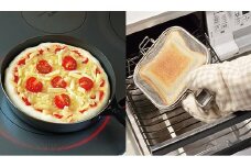 [leye] 魚焼きグリル用ピザプレート & ホットサンドメッシュセット FC014025