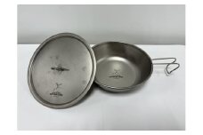 チタン製フライパン17cm フタ付き【UH-4510】 FC018041