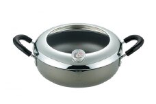 EN-T24W 縁 温度計付天ぷら鍋24cm FC012073