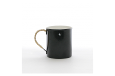 グローカルスタンダードプロダクツ TSUBAME RATTAN Mug Lサイズ 400ml ブラック FC010351【 GLOCAL STANDARD PRODUCTS ツバメラタン マグカップ コップ タンブラー ステンレス 琺瑯 ホーロー 日本製 新潟県 燕市 燕三条 】
