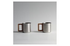 グローカルスタンダードプロダクツ TSUBAME / M&W Mug / Mサイズ 2個セット / シルバー FC013092 【 GLOCAL STANDARD PRODUCTS マグ マグカップ ステンレス 日本製 新潟県 燕市 燕三条 】