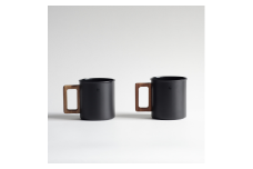 グローカルスタンダードプロダクツ TSUBAME / M&W Mug / Lサイズ 2個セット / マットブラック FC023032 【 GLOCAL STANDARD PRODUCTS マグ マグカップ ステンレス 日本製 新潟県 燕市 燕三条 】
