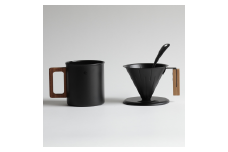 グローカルスタンダードプロダクツ TSUBAME / M&W Coffee Dripper & Mug セット / マットブラック FC026034 【 GLOCAL STANDARD PRODUCTS マグ マグカップ ドリッパー ステンレス 日本製 新潟県 燕市 燕三条 】