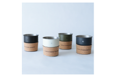 グローカルスタンダードプロダクツ TSUBAME / Stacking cup Sサイズ & スリーブ   4個(4色)セット / ホワイト、ブラック、ネイビー、オリーブ FC025103 【 GLOCAL STANDARD PRODUCTS カップ コップ ステンレス アウトドア 日本製 新潟県 燕市 燕三条 】