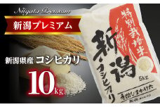 【令和7年産】新潟プレミアム 特別栽培米 コシヒカリ 白米10kg FC032021
