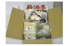 新潟県糸魚川産コシヒカリ 5㎏ と 特製餅１個の詰合せ【米 お米 コメ ブランド米 こしひかり ご飯 ライス ふるさと納税米 お弁当 おにぎり 5キロ 精米 食品 お餅】