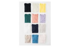 ao（アオ） なめらか天竺 8分袖Ｔシャツ 1枚 レディース （Mサイズ・Lサイズ）綿 コットン オシャレ インナー ティーシャツ