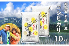 令和6年産新米 新潟県産コシヒカリ『笑穂志(えぼし)のひかり』10kg U'ファーム【米 お米 白米 こめ コメ こしひかり ご飯 ライス ふるさと納税米 新潟県 糸魚川産 2024年産 10キロ 食品 人気 おすすめ】